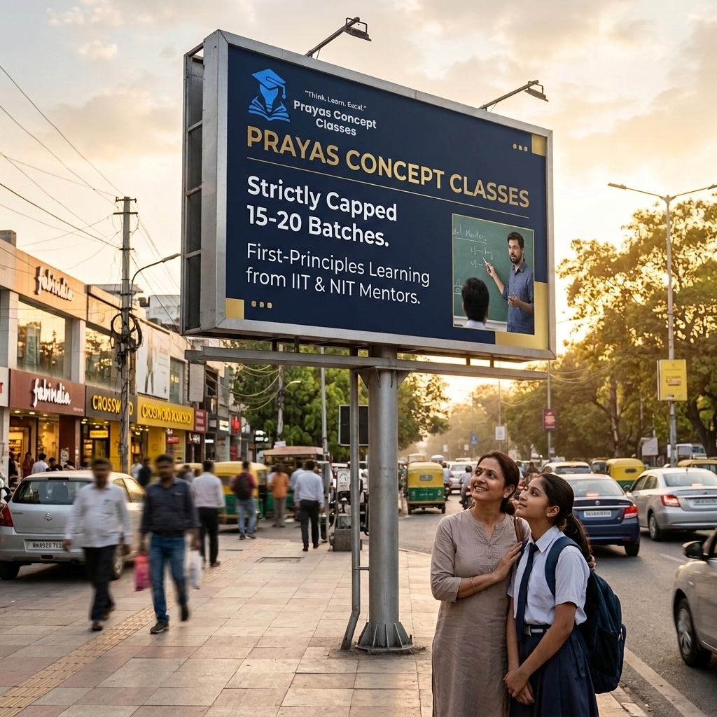 Skeptical family analyzing KPHB billboard claims